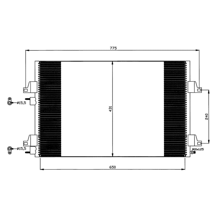 NRF Condenser 35749