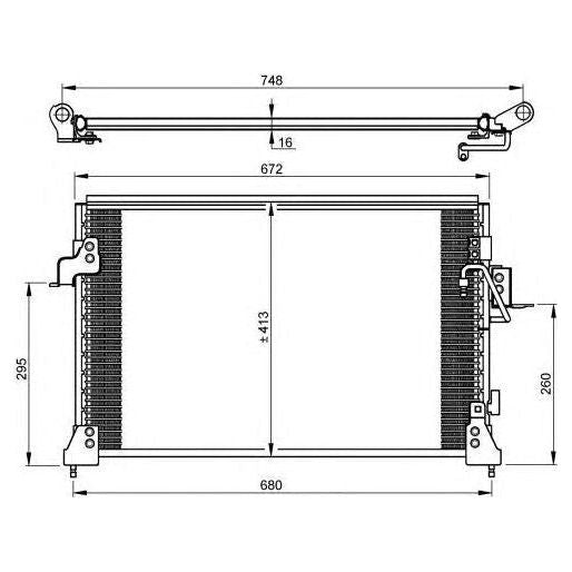 NRF Condenser 35754