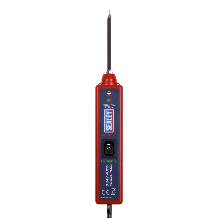 Sealey 6-24V Automotive Probe Plus Circuit Electrical Tester Power Alarm Sealey  - Dynamic Drive