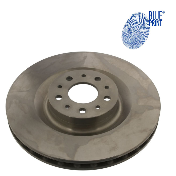 Pair of Blue Print Front Vented Brake Discs for Fiat Doblo  Fiat 500L  Vauxhall Blue Print  - Dynamic Drive