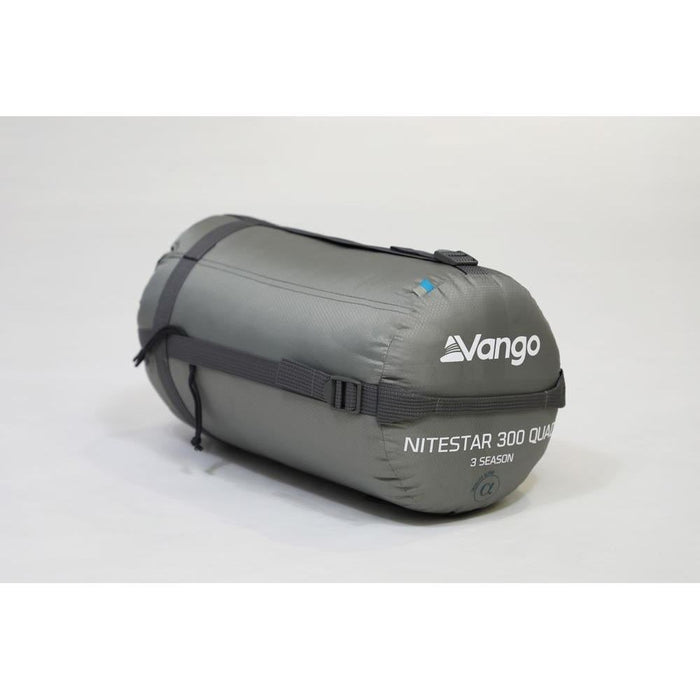 Vango Nitestar Alpha 300 Quad Sleeping Bag Square 3 Season Camping Vango  - Dynamic Drive