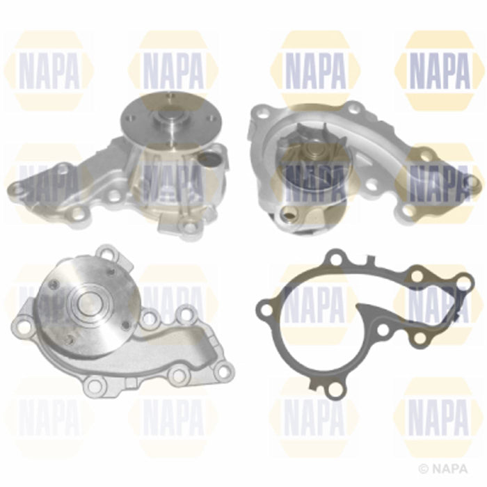 Genuine NAPA Water Pump for Hyundai 2510004050