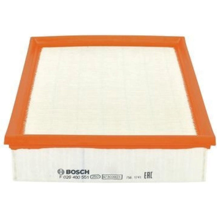 Genuine Bosch Car Air Filter S0551 fits Dodge Nitro CRD - 2.8 - 06-12 F026400551