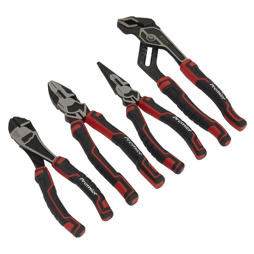 Sealey Pliers Set High Leverage 4pc AK8378 Sealey  - Dynamic Drive