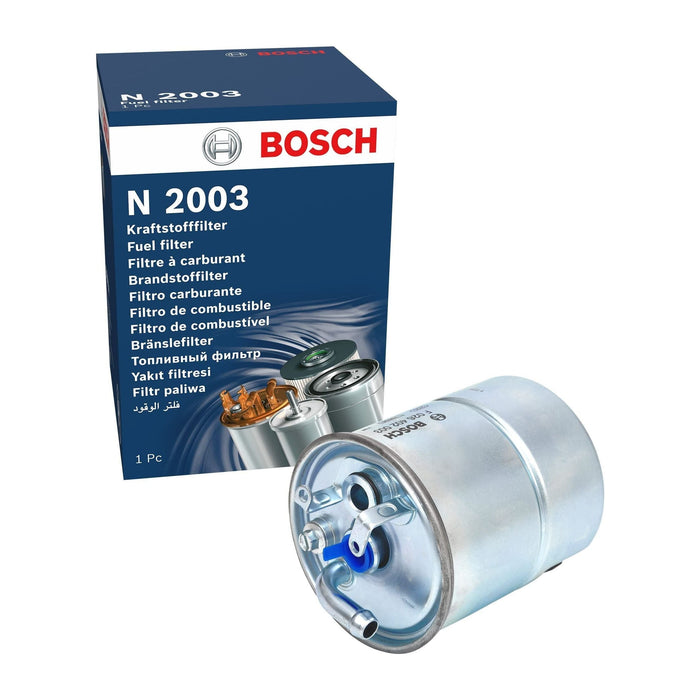 Bosch Car Fuel Filter N2003 fits Mercedes-Benz Sprinter 416D CDi - 2.7 - 00-06 F