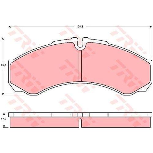 Genuine TRW Brake Pads (Front) (R90) GDB1534