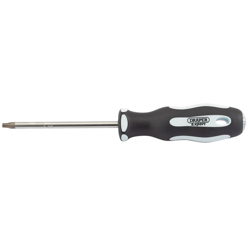 Draper TX-STAR Soft Grip Screwdriver, T25 x 100mm 35080 Draper  - Dynamic Drive