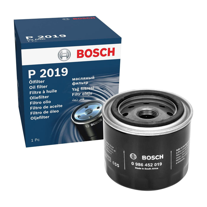 Genuine Bosch Car Oil Filter P2019 fits Suzuki Swift - 1.3 - 89-01 0986452019