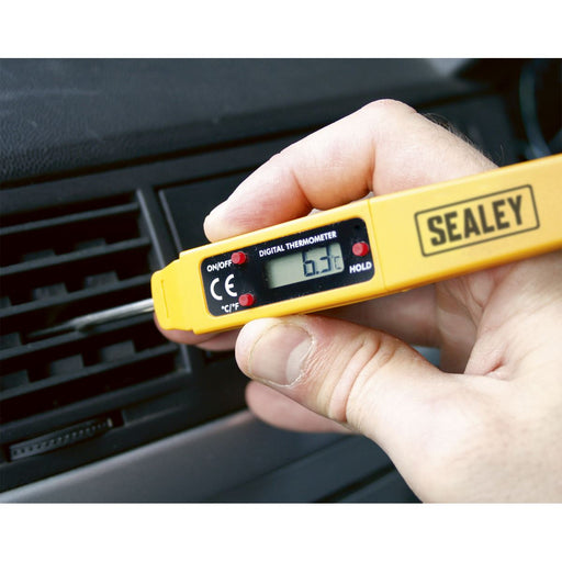 Sealey Mini Digital Thermometer VS906 Sealey  - Dynamic Drive