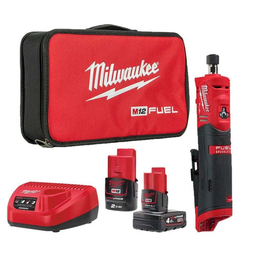 Milwaukee M12 FUEL  Straight Die Grinder Milwaukee  - Dynamic Drive