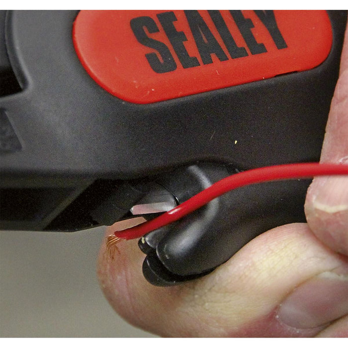 AUTOMATIC WIRE STRIPPING TOOL - PISTOL GRIP Sealey  - Dynamic Drive