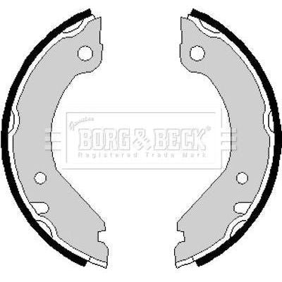 Genuine Borg & Beck Brake Shoes fits Volvo BBS6134