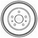 Genuine Borg & Beck Brake Drum fits Ford Focus II 0105 BBR7212 Borg & Beck  - Dynamic Drive