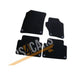 Fully Tailored Black Carpet Car Mats for Audi Q7 06 ON Set of 4 With 8 Clips UKB4C  - Dynamic Drive