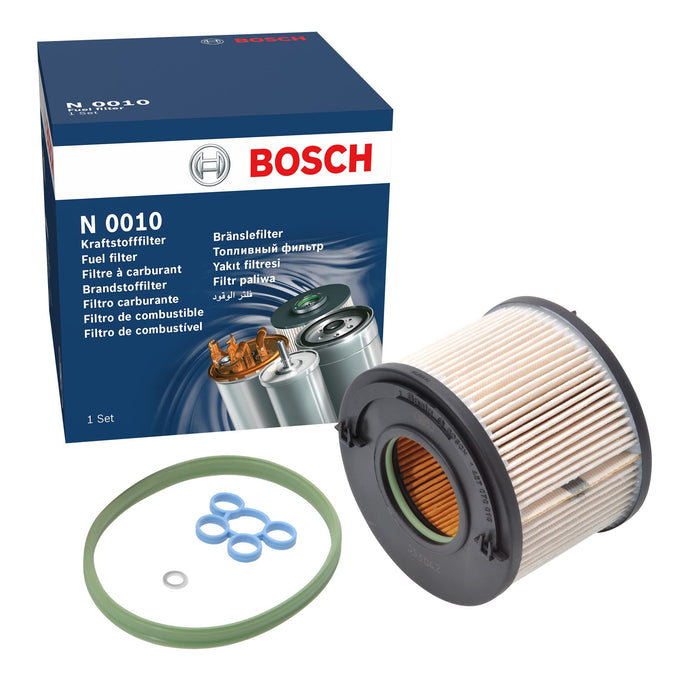 Genuine Bosch Car Fuel Filter N0010 fits Audi Q7 Quattro TDi - 3.0 - 07-15 14570