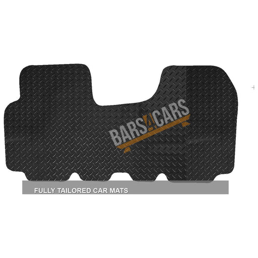 Fully Tailored Black Rubber Car Mats Fits Nissan Primastar 02-12 Set of 1 UKB4C  - Dynamic Drive