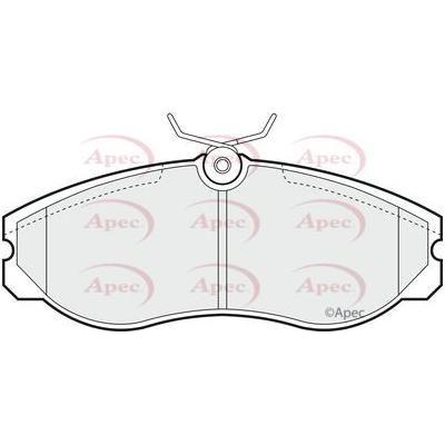 Apec Brake Pads Front Fits Ford Maverick Ldv Cub Nissan Largo Mistral S