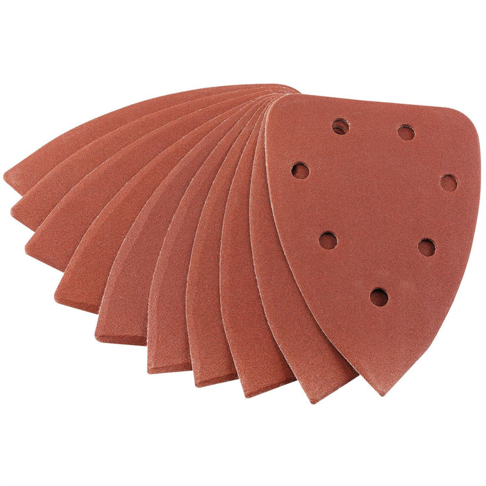 Draper Aluminium Oxide Sanding Sheets, 141 x 141 x 98mm, 240 Grit 92334