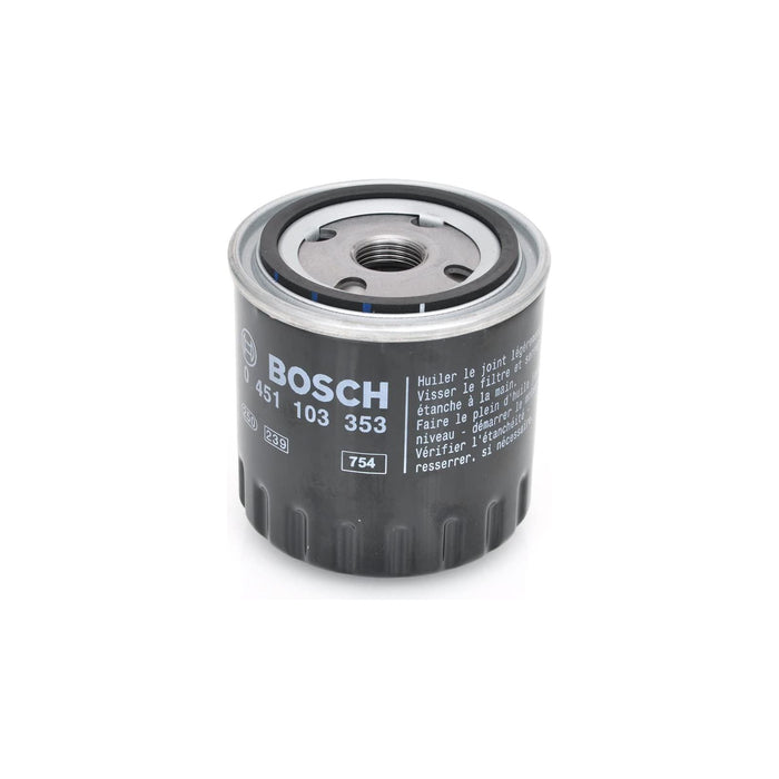 Genuine Bosch Car Oil Filter P3353 fits Renault Espace TD - 2.1 - 94-96 04511033