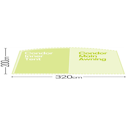 Quest Condor Air 320 Inner Tent A3518IT Quest  - Dynamic Drive