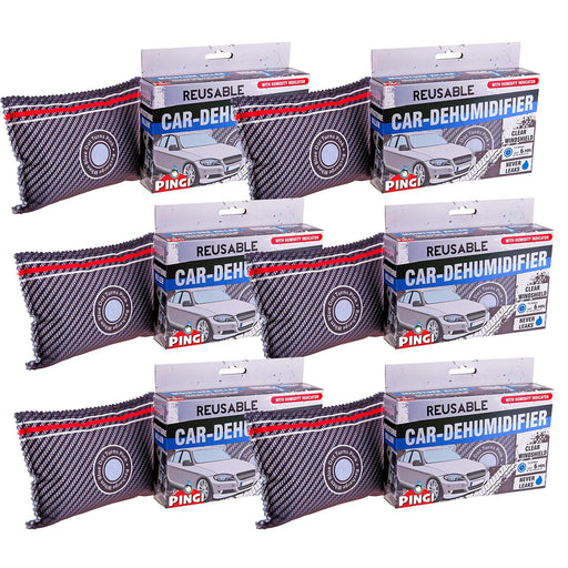 6x PINGI Car Home Dehumidifier Large Dry Bag Moisture Killer Absorber Reusable PINGI  - Dynamic Drive