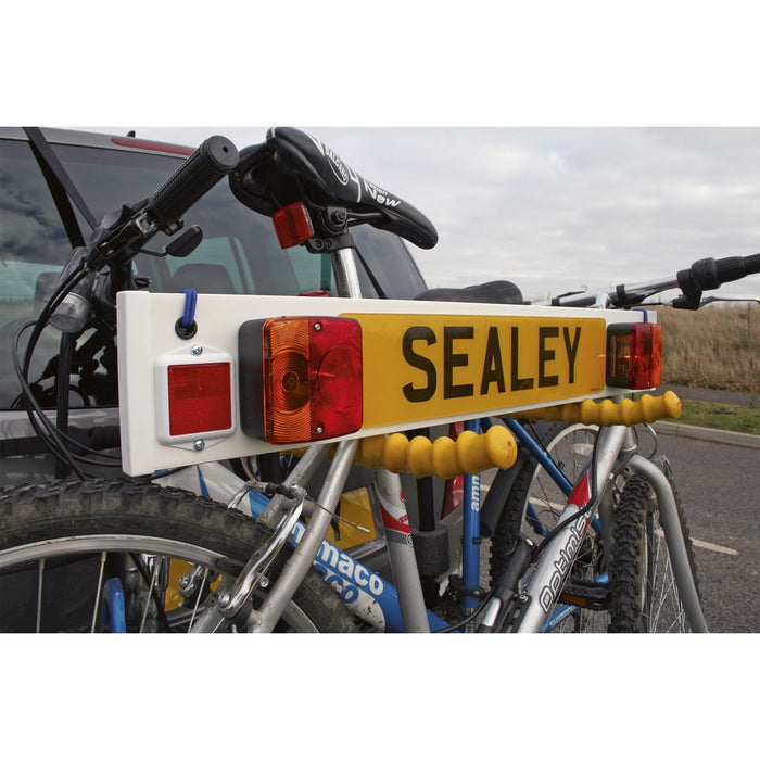 Sealey Trailer Board for use with Bicycle Carriers 3ft with 2m Cable TB3/2