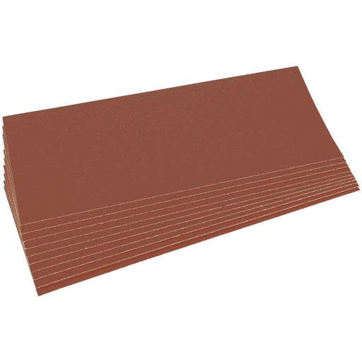 Draper Aluminium Oxide Sanding Sheets, 280 x 115mm, 80 Grit (Pack of 10) 59106 Draper  - Dynamic Drive