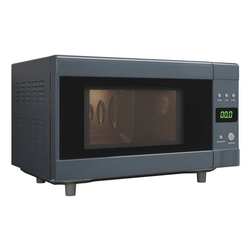 20L Flatbed Microwave in Grey Nova  - Dynamic Drive