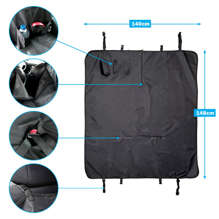 Universal Waterproof Car Rear Cover Pet Dog Hammock UKB4C  - Dynamic Drive