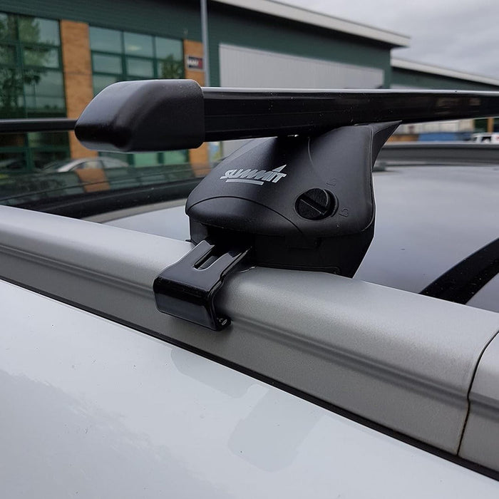 Steel Locking Roof Rack Cross Bars fits Citroen C3 Aircross 2017-2020