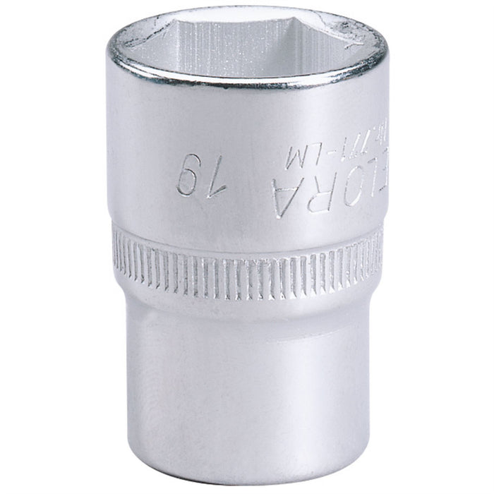 Draper Elora Hexagon Socket, 1/2" Sq. Dr., 19mm 15308