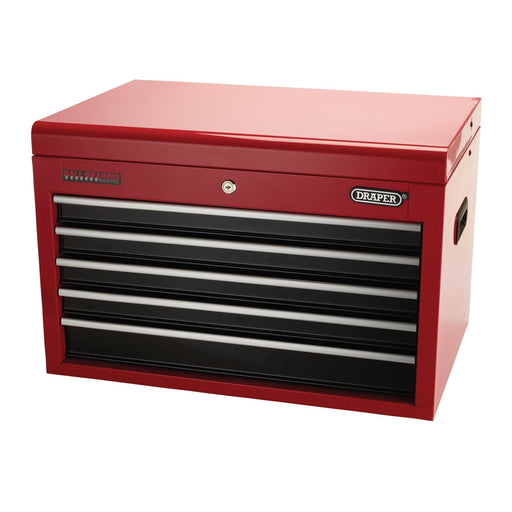 Draper Tool Chest, 5 Drawer, 26", Red 04697 Draper  - Dynamic Drive