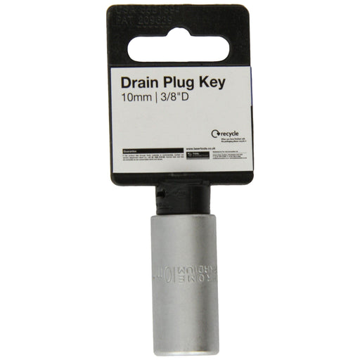 Laser Drain Plug Key - Female Square 10mm 3687 Laser Tools  - Dynamic Drive