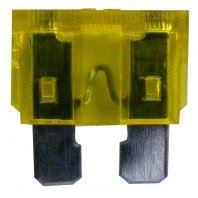 Wot-Nots Fuses - Standard Blade - 20A - Pack Of 2 Pearl Automotive  - Dynamic Drive