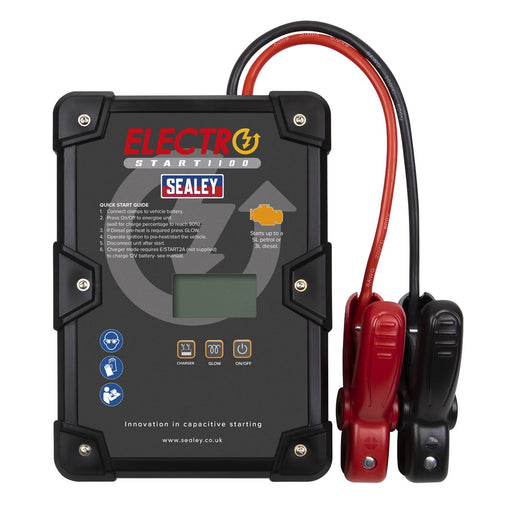 Sealey ElectroStartï Batteryless Power Start 1100A 12V E/START1100 Sealey  - Dynamic Drive