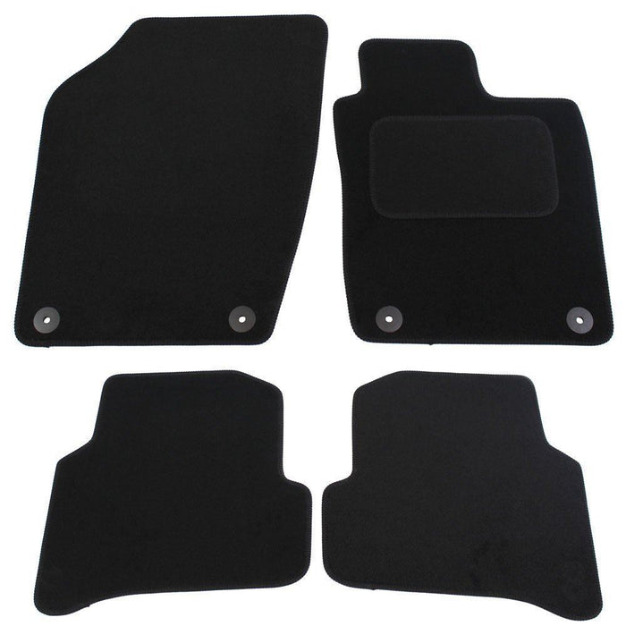 Tailored Car Mats for Skoda Fabia 15-18 + Clips 2015 2016 2017 2018 UKB4C  - Dynamic Drive