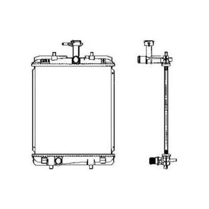NRF Radiator 53459 NRF  - Dynamic Drive
