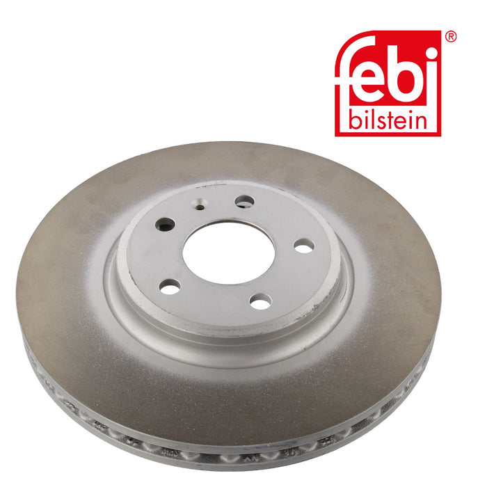 Genuine FEBI Front Brake Discs & Pads Set Vented for Audi A5