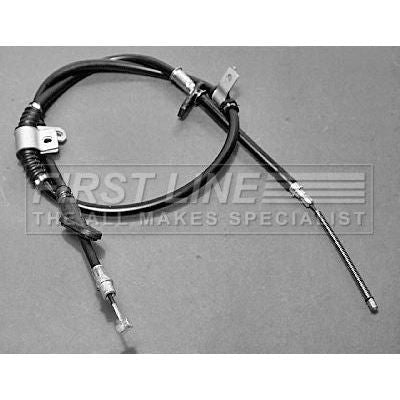 Genuine First Line Brake Cable- Rh Rear fits Hyundai Lantra drum 9596 FKB2023