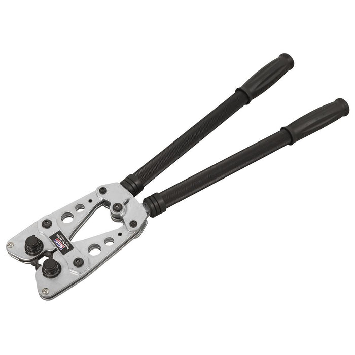 COPPER LUG TERMINAL CRIMPING TOOL 10-120MM Sealey  - Dynamic Drive