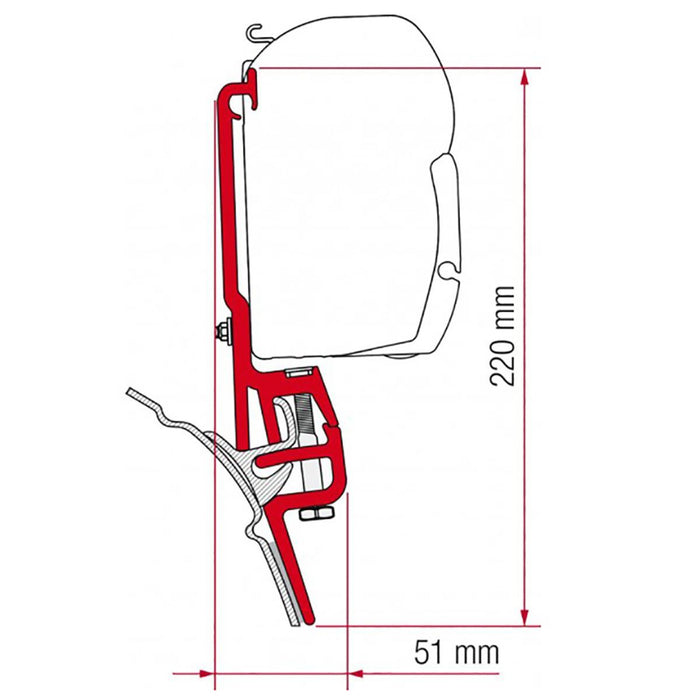 Fiamma Kit Brandrup VW T4