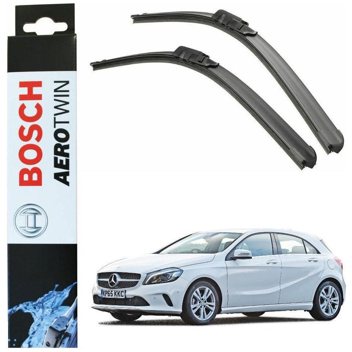 Bosch Aerotwin Front Wiper Blades Set Mercedes A-Class 07.15> A205S