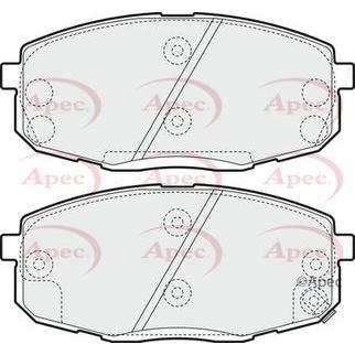 Apec Brake Pads Front Fits Hyundai I30 Kia Ceed Pro