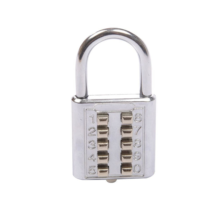 Silverline Digital Combination Padlock 10-Digit 38mm