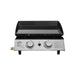 Dellonda 2 Burner 5kW Portable Gas Plancha - Stainless Steel Dellonda  - Dynamic Drive