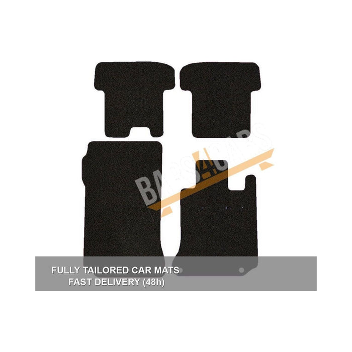 Tailored Carpet Mats Mercedes C Class Coupe 11> Auto Version  Set of 4 2 Clips UKB4C  - Dynamic Drive