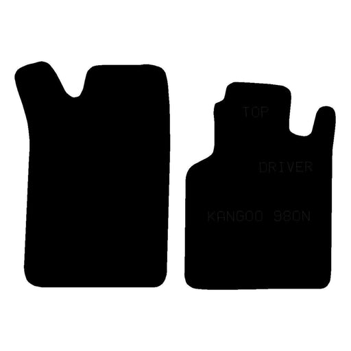 Tailored Mats fits Renault Kangoo 1998 1999 2000 2001 2002 2003 2004 2005 2006 2 UKB4C  - Dynamic Drive