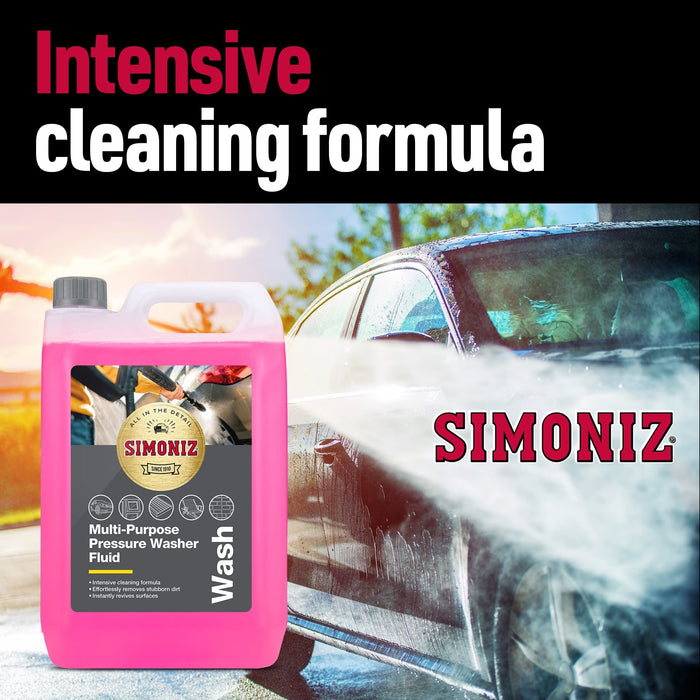 Simoniz Multi Use Pressure Washer Fluid - 5 Litre