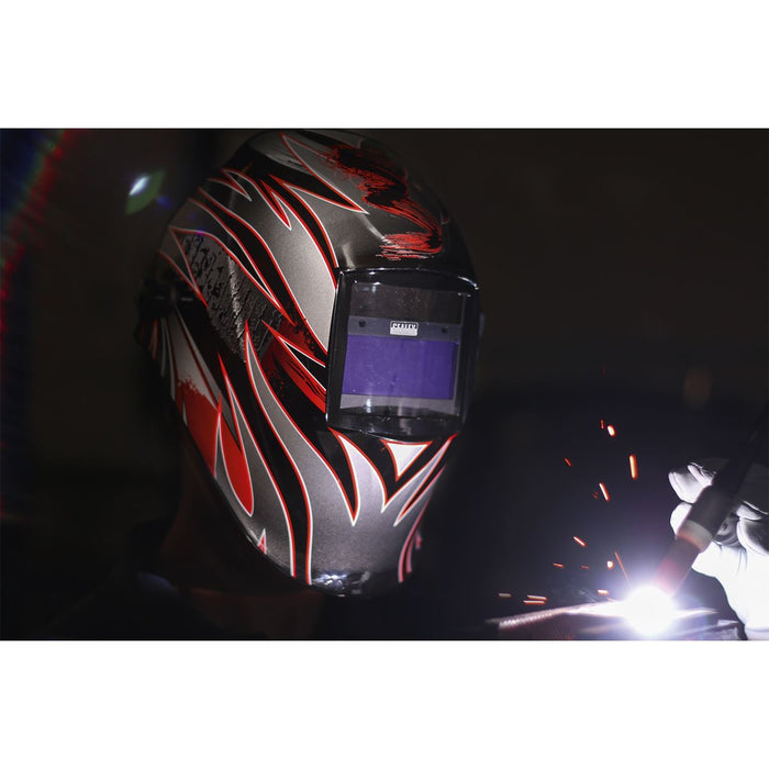 Sealey Welding Helmet Auto Darkening Shade 9-13 PWH600 Sealey  - Dynamic Drive