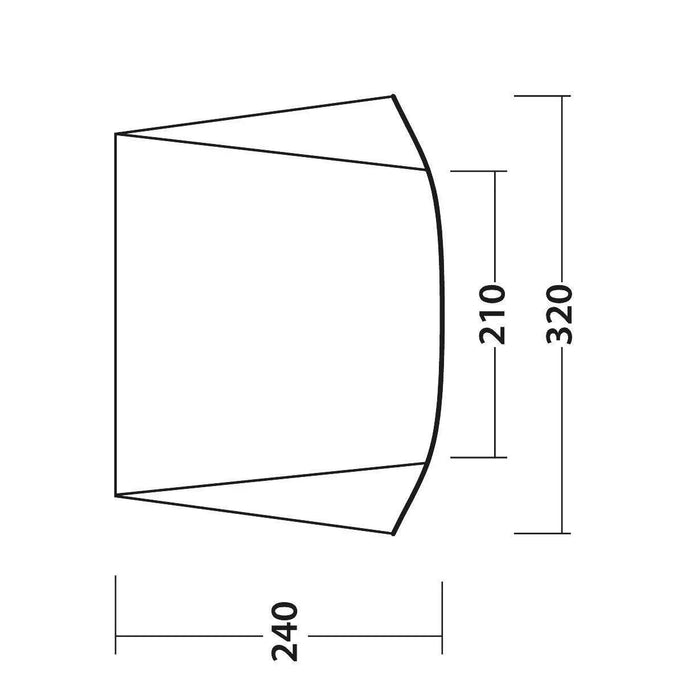 Outwell Vehicle Touring Canopy Shelter - For Motorhomes, Campervans & Caravans Outwell  - Dynamic Drive